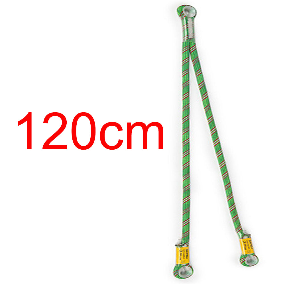 Outdoor Oxtail Lanyard Rope Downhill Life-saving Protector Anti-fall Equipment Climbing Tool