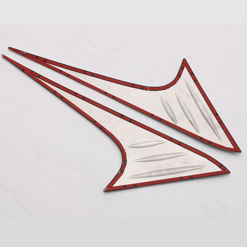 Special Modified Car Window, Rear Glass C-pillar Bright Strip Rear Triangle