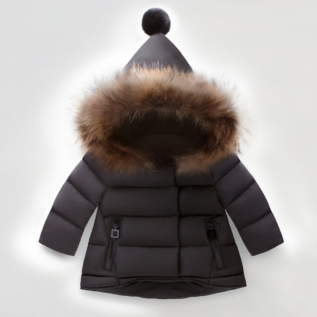 Girls padded jacket padded down jacket