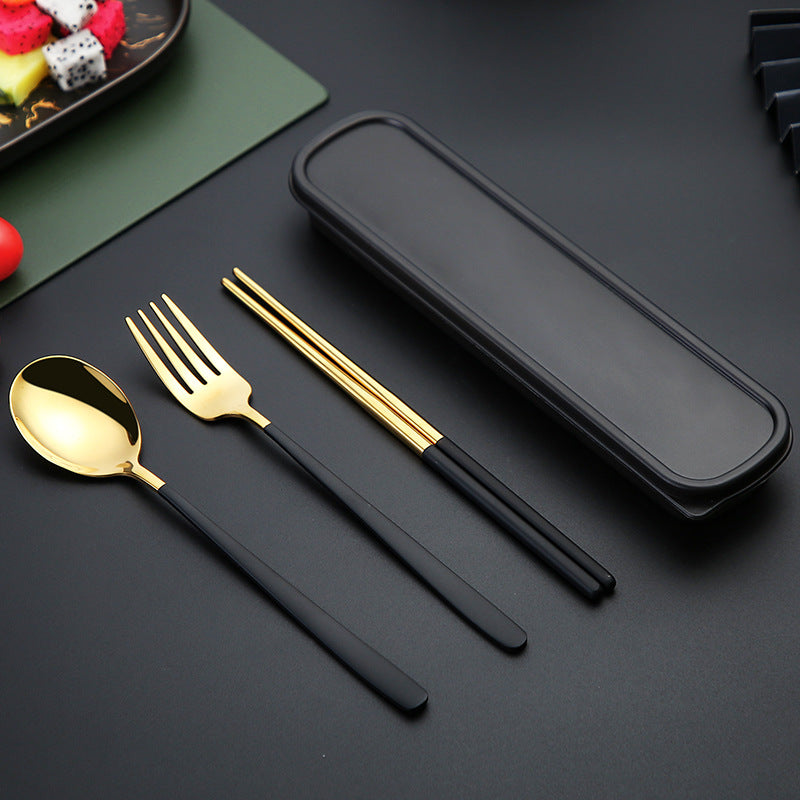 Stainless Steel Portable Tableware Korean Style