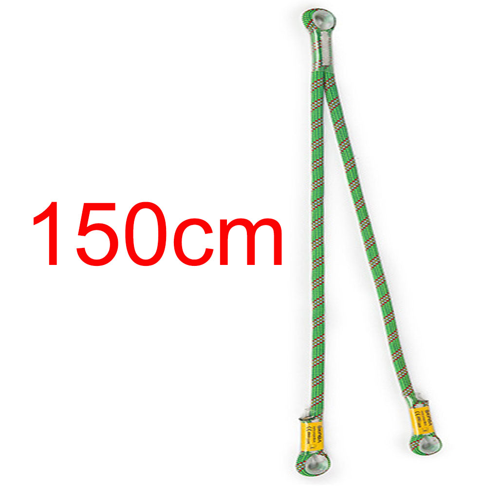 Outdoor Oxtail Lanyard Rope Downhill Life-saving Protector Anti-fall Equipment Climbing Tool