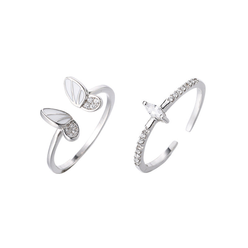 Three-dimensional Butterfly Ring