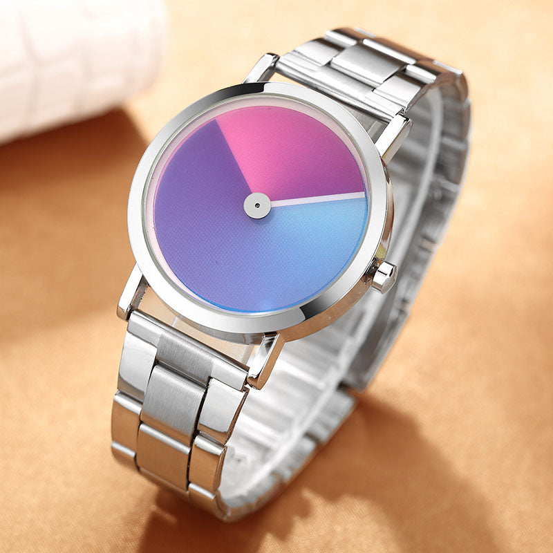 Gradient quartz watch