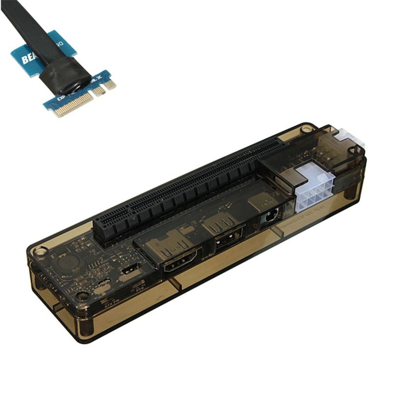 External PCI-E discrete graphics card