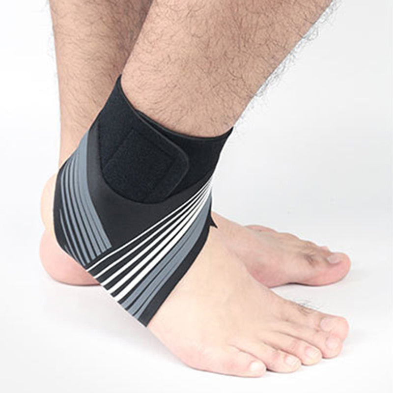 Adjustable sports ankle guard