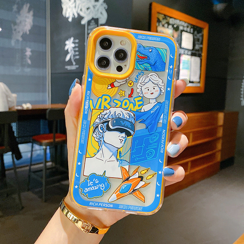 Cartoon Portrait Doodle Mobile Phone Case