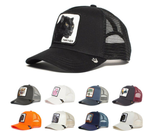 Animal Shape Embroidery Baseball Hat Fashion Personality Hip Hop