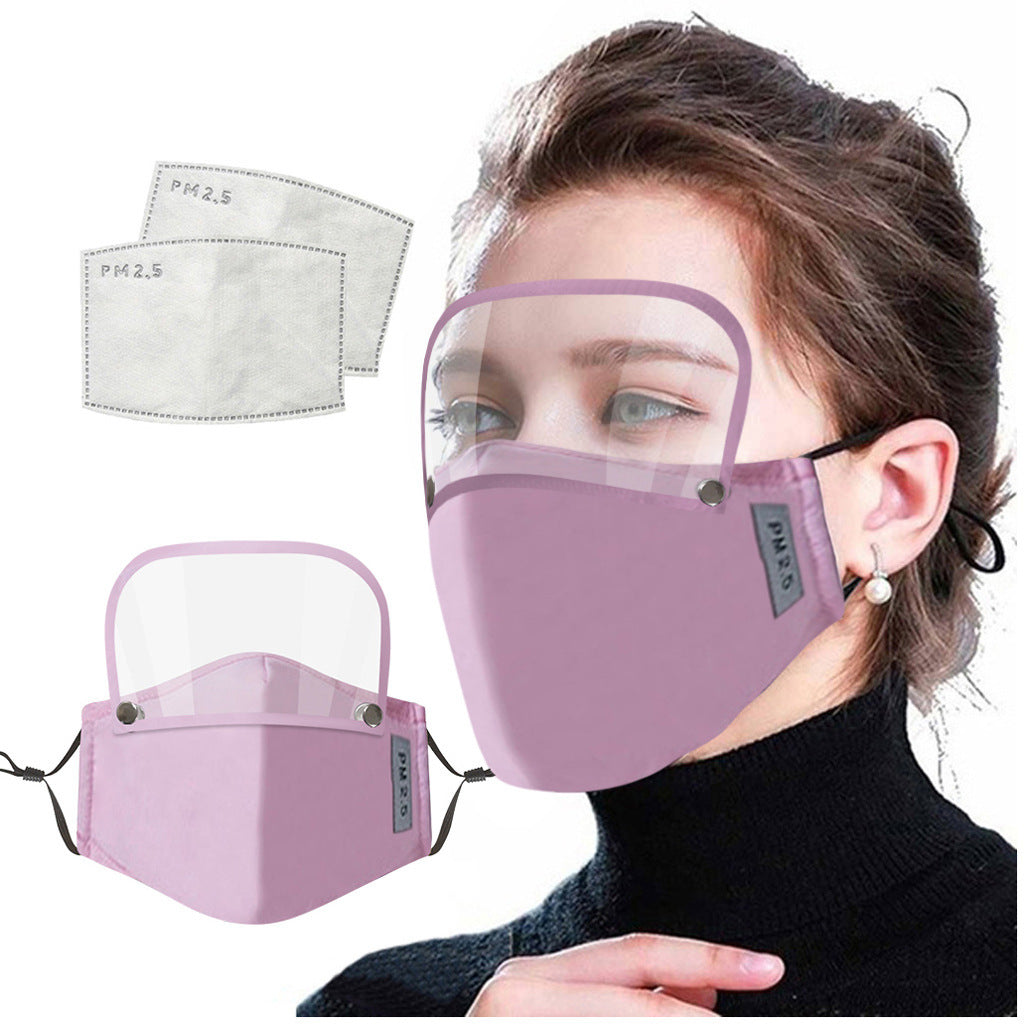 Eye protection remove the mask