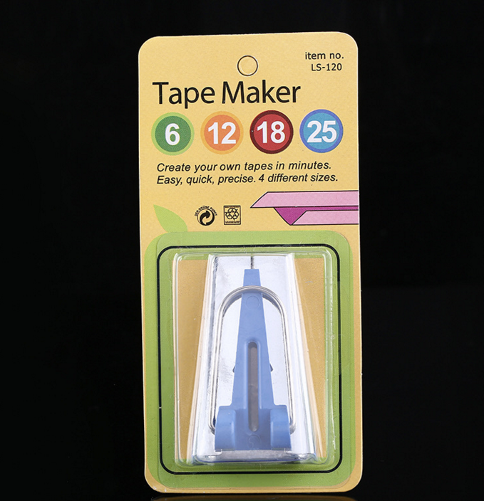 Sewing Accessories Bias Tape Makers - 5 size 6mm 9mm 12mm 18mm 25mm bias binding tape maker