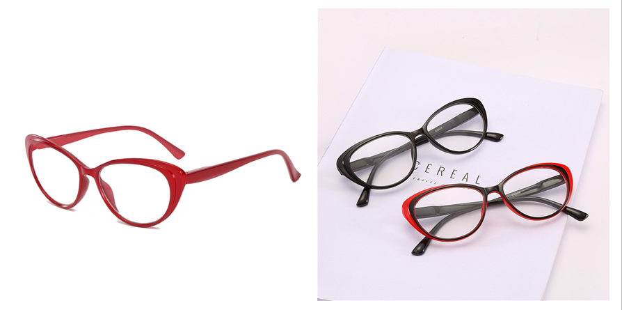 High-end High-definition Reading Glasses Women's Fashion  Light Plastic