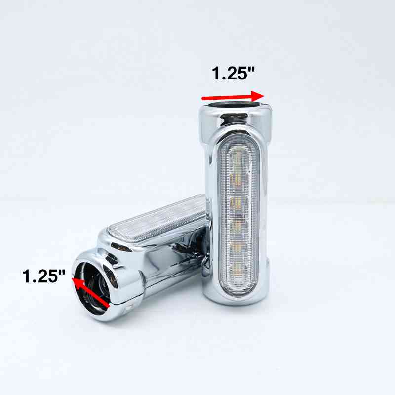 Motorcycle Retro Retrofit LED Aluminum Alloy Turn Light