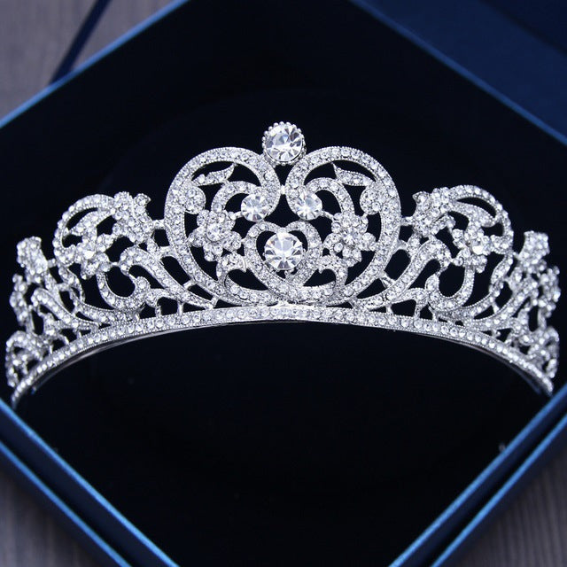 Women's Diversified Crystal Bride Crown