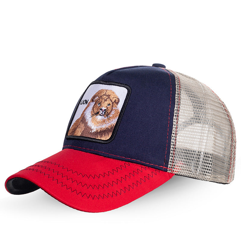 Animal Shape Embroidery Baseball Hat Fashion Personality Hip Hop