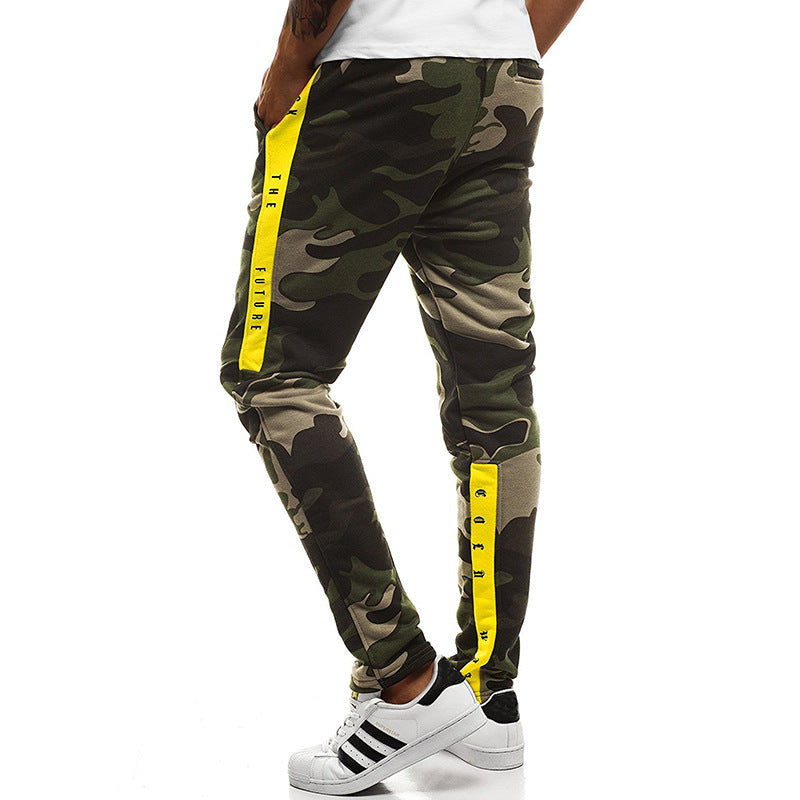 Straight Feet Camo Trousers