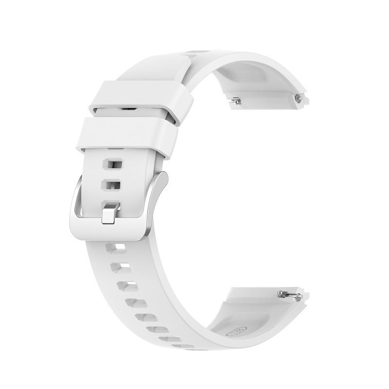 Watch Silicone Strap Metal Buckle Wristband High Quality