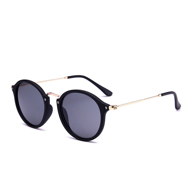 Metal Round Face Sunglasses Retro Driver Sunglasses Men And Women Sunglasses