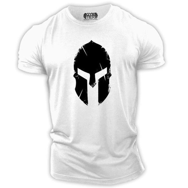 Masked personality short-sleeved T-shirt