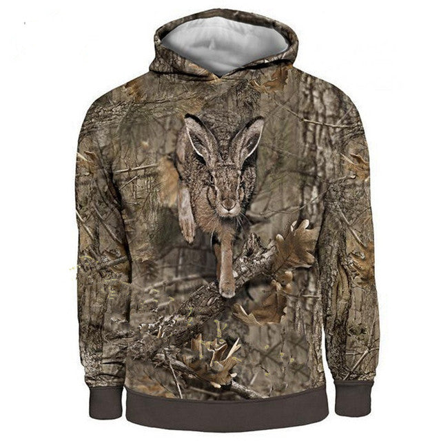 Popular Fishing Camping Digital Printing Sweater Men's Clothing