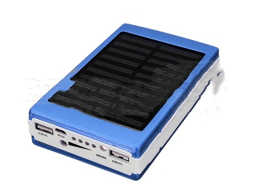 Mobile Power Portable Solar Power Bank Charger DIY Box Materials LED