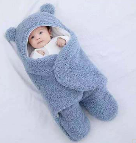 Baby cuddles, newborns, thickened in autumn and winter, newborn babies, anti-shock swaddling products for 0-3-6 months