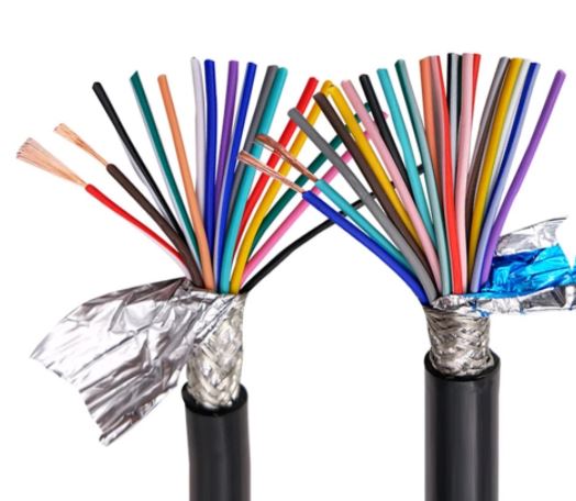 Multi-core shielded cable RVVP24AWG 0.2mm2 3 4 5 6 8 10 12 14 16 20 24 core