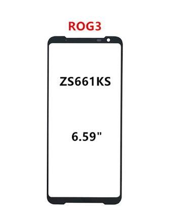 Touch Screen For Asus ROG Phone 6 Pro 5 5S 3 2 1 ZS673KS ZS676KS ZS661KS ZS660KL LCD Display Front Glass Outer Panel Repair Part