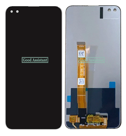 Black For Oppo Realme X3 LCD Display Touch Panel Screen Digitizer Assembly Glass Sensor Replacement For Realme X3 SuperZoom