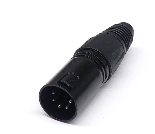 XLR 3/4/5 Pin Male/Female Microphone Audio Cable Plug Connector Cannon MIC Cable Terminal Black Silver Microphone Plug