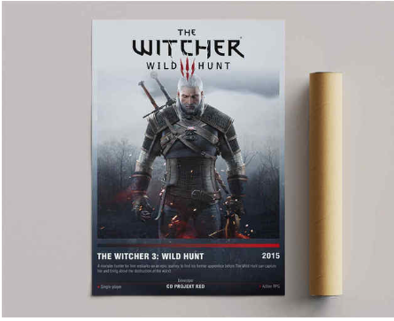 Nordic Classic Game God of War Poster Aesthetic Wall Art Last of Us Gta 5 Gaming Room Decor Canvas Print Genshin Impact Video