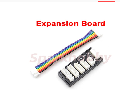 1PC 2-6S Balance Expansion board JST-XH adapter Q6 Q8 D6 PRO V6 UNA6 LiPo Battery Charger Charging Adapter for RC Lipo battery