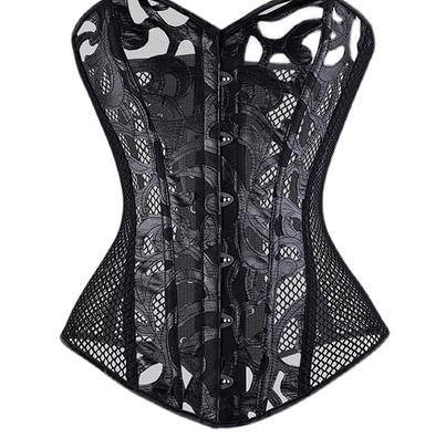 New style palace wedding dress simple restraint corset breathable mesh summer thin section body shaping body vest corset