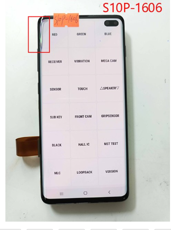 100% AMOLED S10 Plus lcd For Samsung S10+ G975 S10 Plus G975W G975F LCD Display Touch Screen Digitizer With Black Dots