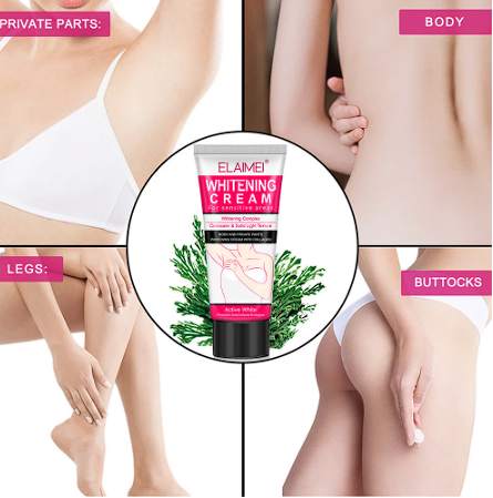 3 Days Armpit Whitening Cream Bleaching Sensitive Area Ankles Elbow Knee Body Cream Moisturizing Brighten Body Lotion Skin Care