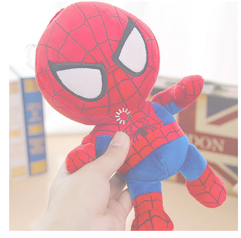27cm Man Spiderman Plush Toys Movie Dolls Marvel Avengers Soft Stuffed Hero Captain America Iron Christmas Gifts for Kids