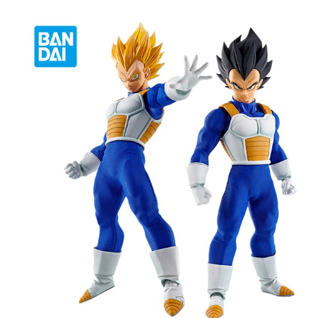 Bandai Genuine Dragon Ball Anime IMAGINATION WORKS 1/9 Vegeta IV Action Figures Collectible Model Movable Toys Gifts for Kids