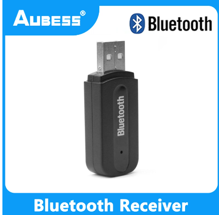 USB Bluetooth 4.0 PC Adapter Wireless Dongle Stereo Audio Music Receiver 3.5mm Aux Jack For PC Laptop Computer Speaker Headsets