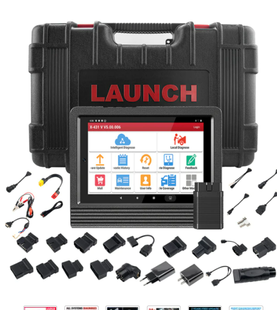 LAUNCH X431 V Automotive Professional Diagnostic Tools Car OBD OBD2 Code Reader Scanner Full System Scan Tool Coding Active Test