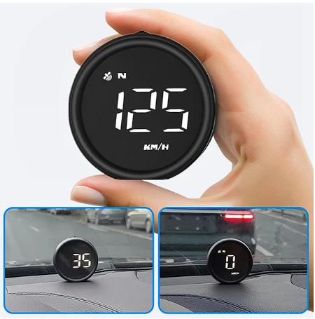 Multi Function GPS HUD Gauge Head Up Display Digital LCD On-board Computer for Car Truck Motorcycle Boat MPH Speedometer