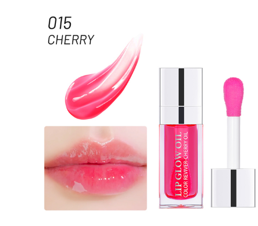 Clear Fashion 6ml Crystal Jelly Moisturizing Lip Oil Plumping Lip Gloss Sexy Plump Lip Glow Oil Tinted Lip Plumper Lips Makeup