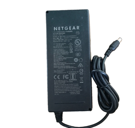 Genuine For NETGEAR 54V 2.4A Switch POE Charger 130W 129.6W ADS-150DK-48-1 540130E 332-11546-01 Power Supply AC DC Adapter