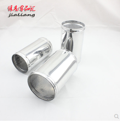 Car modification intake silicone tube connection straight aluminum tube modification bellows straight aluminum tube modification intake connection aluminum tube