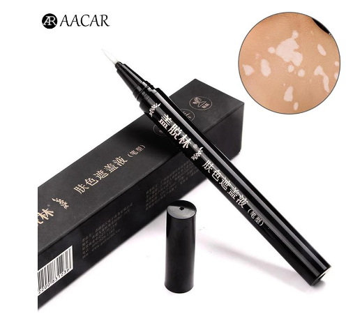 Vitiligo Cover Pen Scars Birthmarks Waterproof White Spots Camouflage Makeup Pen Birthmarks Cover Pen