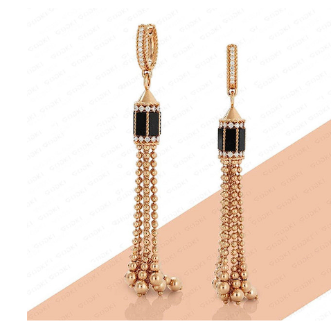 GODKI Famous Brand Yellow CZ Maxi Big Statement Earrings For Women Wedding Party Bohemia pendientes mujer moda 2023