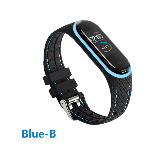 Strap For Mi band 7 6 5 Bracelet Sport belt Silicone watchband replacement Smartwatch bracelet for Xiaomi mi band 3 4 5 6 strap