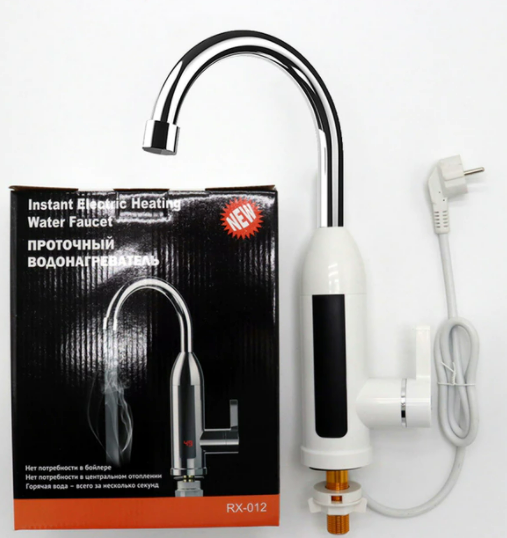 Electric Display Water Heater Kitchen Tap Instant Hot Water Faucet Heater Cold Heating Instantaneous Water Heater 3000w