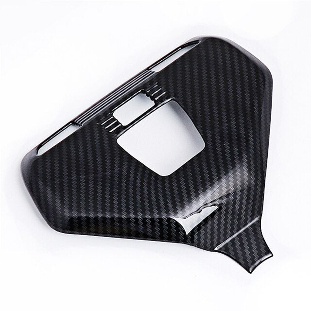 Carbon Fiber ABS Auto Roof Reading Lamp Light Panel Trim Cover Sticker For BMW X5 G05 X7 G07 2018-2021 Car Interior Accessories