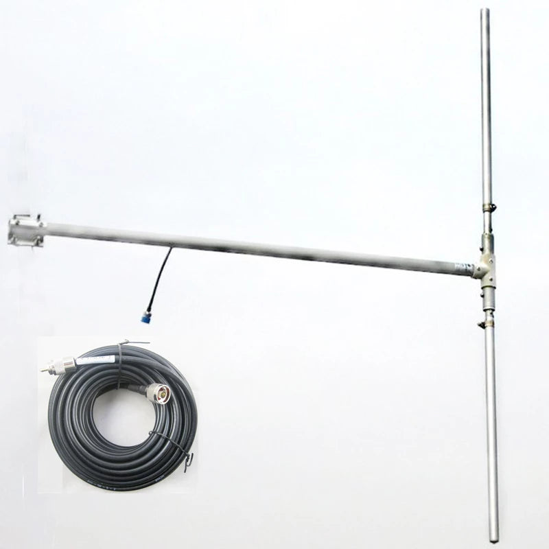 DP100 Dipole Antenna for Radio Station 0-150W FM Broadcast Transmitter Equipment 1/2 Wave Outdoor Antenna with NJ Cable