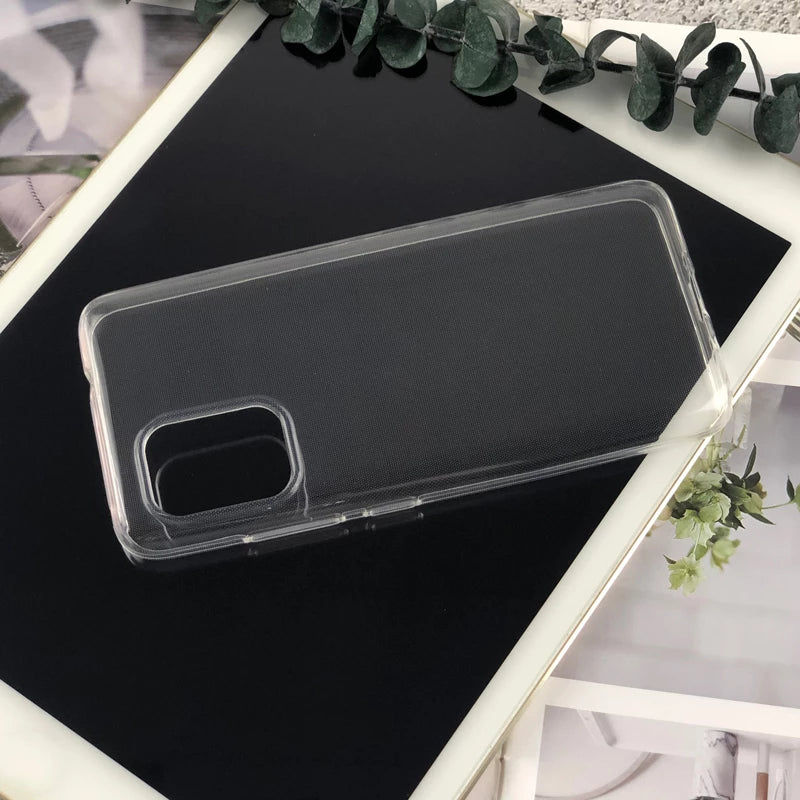 For Asus Zenfone 8 Zenfone8 ZS590KS 5.9" New Ultra Thin Soft TPU Silicon Gel Transparent Camera Protect Case Back Cover