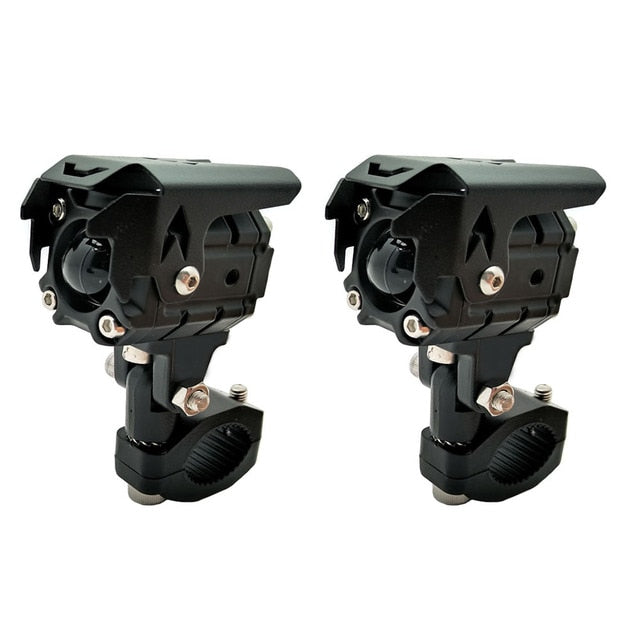 For BMW R1200GS fog lights Dual Colour LED Driving Light Faro LED Moto For BMW R 1200 GS F800GS F700GS F650 K1600 Motorcycle.