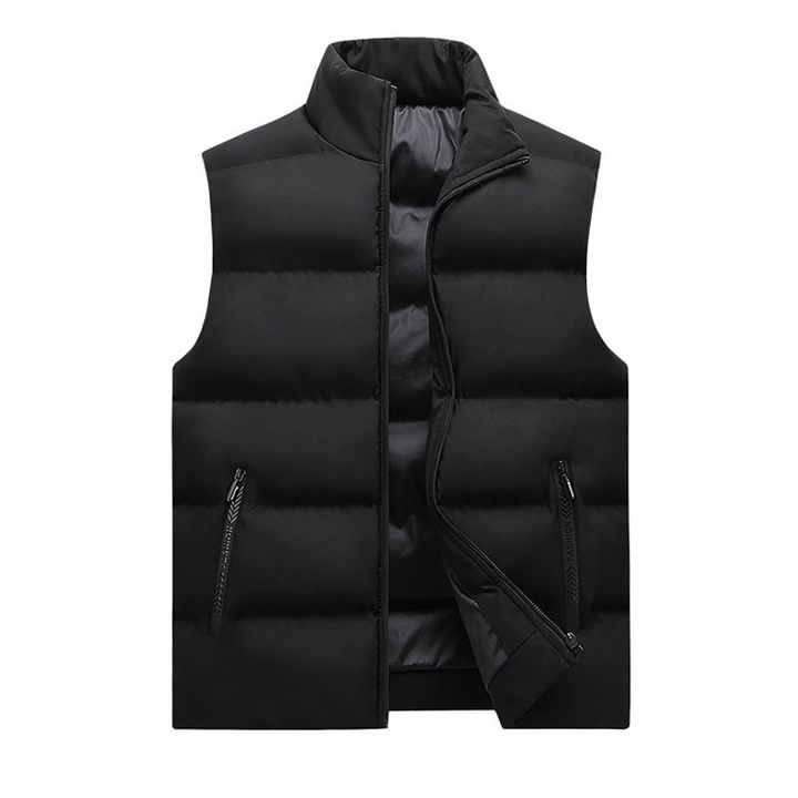 2022 manufacturer winter sleeveless bubble jacket clothes custom puffer vest for men